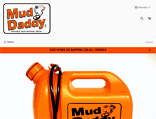 Tablet Screenshot of muddaddy.com